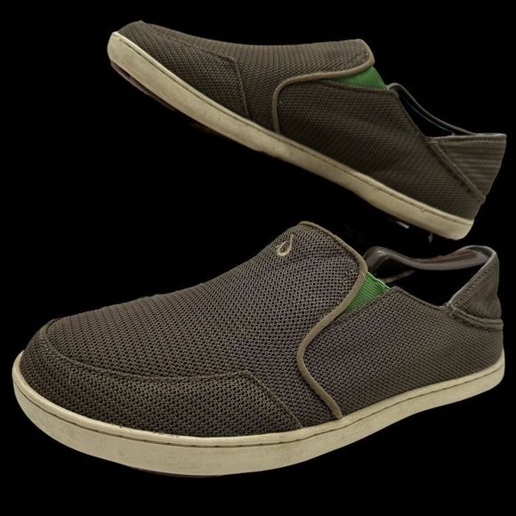 OluKai Other - Olukai Nohea Mesh Mens 8 Casual Slip On Shoes Loafers Comfort Lightweight Brown